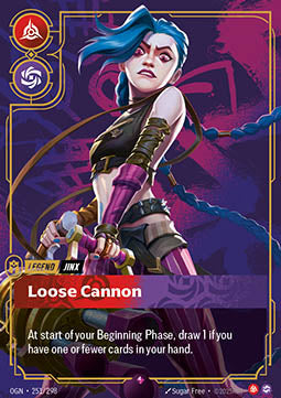 Jinx, Loose Cannon (V.1 - Rare) - Origins (Rare) [OGN-251] - JotaCards - Tu Tienda de TCG