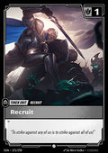Recruit (V.1 - Common) - Origins (Common) [OGN-271] - JotaCards - Tu Tienda de TCG