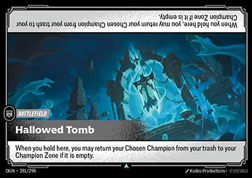 Hallowed Tomb - Origins (Uncommon) [OGN-281] - JotaCards - Tu Tienda de TCG