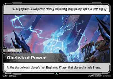 Obelisk of Power - Origins (Uncommon) [OGN-284] - JotaCards - Tu Tienda de TCG