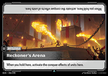 Reckoner's Arena - Origins (Uncommon) [OGN-286] - JotaCards - Tu Tienda de TCG
