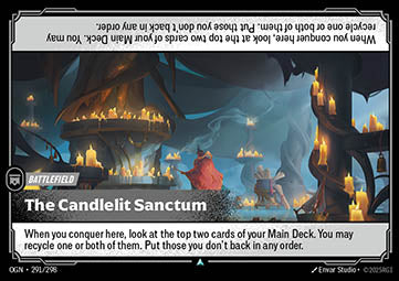 The Candlelit Sanctum - Origins (Uncommon) [OGN-291] - JotaCards - Tu Tienda de TCG