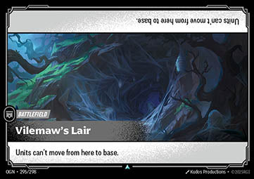 Vilemaw's Lair - Origins (Uncommon) [OGN-295] - JotaCards - Tu Tienda de TCG