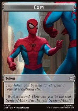 Copy Token // Human Citizen Token (GW 1/1) - Magic: The Gathering | Marvel's Spider-Man: Tokens (Token) [TSPM-T 1/4] - JotaCards - Tu Tienda de TCG