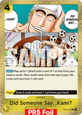 Did Someone Say...Kami? (EB01-060) (V.2) - The Best Vol.2 (Common) [PRB02-EB01-060] - JotaCards - Tu Tienda de TCG