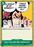 You Can Be My Samurai!! (OP01-055) (V.1) - The Best Vol.2 (Common) [PRB02-OP01-055] - JotaCards - Tu Tienda de TCG