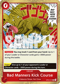 Bad Manners Kick Course (OP04-016) (V.1) - The Best Vol.2 (Rare) [PRB02-OP04-016] - JotaCards - Tu Tienda de TCG