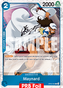 Maynard (OP05-052) (V.2) - The Best Vol.2 (Common) [PRB02-OP05-052] - JotaCards - Tu Tienda de TCG