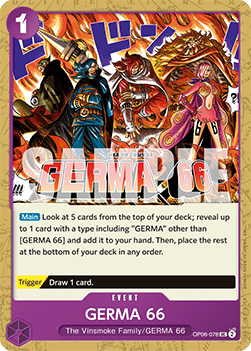 GERMA 66 (OP06-078) (V.1) - The Best Vol.2 (Uncommon) [PRB02-OP06-078] - JotaCards - Tu Tienda de TCG