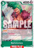 Bartolomeo (OP07-031) (V.2) - The Best Vol.2 (Uncommon) [PRB02-OP07-031] - JotaCards - Tu Tienda de TCG