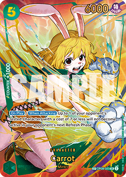 Carrot (OP08-023) (V.2) - The Best Vol.2 (Special Rare) [PRB02-OP08-023] - JotaCards - Tu Tienda de TCG