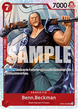 Benn.Beckman (OP09-009) - The Best Vol.2 (Super Rare) [PRB02-OP09-009] - JotaCards - Tu Tienda de TCG