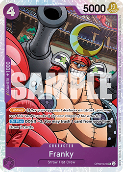 Franky (OP09-072) - The Best Vol.2 (Super Rare) [PRB02-OP09-072] - JotaCards - Tu Tienda de TCG