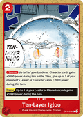 Ten-Layer Igloo (OP10-018) (V.1) - The Best Vol.2 (Common) [PRB02-OP10-018] - JotaCards - Tu Tienda de TCG