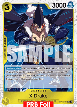 X.Drake (OP10-114) (V.2) - The Best Vol.2 (Uncommon) [PRB02-OP10-114] - JotaCards - Tu Tienda de TCG