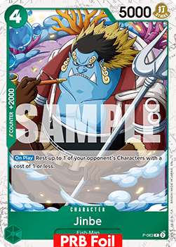 Jinbe (P-063) (V.2) - The Best Vol.2 (Promo) [PRB02-P-063] - JotaCards - Tu Tienda de TCG