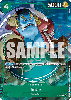 Jinbe (P-063) (V.3) - The Best Vol.2 (Alternate Art) [PRB02-P-063] - JotaCards - Tu Tienda de TCG