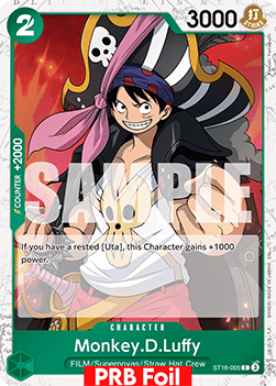 Monkey.D.Luffy (ST16-005) (V.2) - The Best Vol.2 (Common) [PRB02-ST16-005] - JotaCards - Tu Tienda de TCG