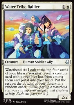 Water Tribe Rallier - Magic: The Gathering | Avatar: The Last Airbender (Uncommon) [TLA-42] - JotaCards - Tu Tienda de TCG