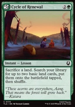 Cycle of Renewal - Magic: The Gathering | Avatar: The Last Airbender (Common) [TLA-170] - JotaCards - Tu Tienda de TCG
