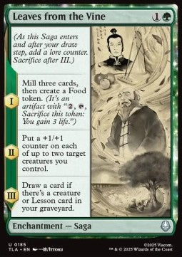 Leaves from the Vine - Magic: The Gathering | Avatar: The Last Airbender (Uncommon) [TLA-185] - JotaCards - Tu Tienda de TCG
