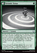 Seismic Sense - Magic: The Gathering | Avatar: The Last Airbender (Uncommon) [TLA-195] - JotaCards - Tu Tienda de TCG