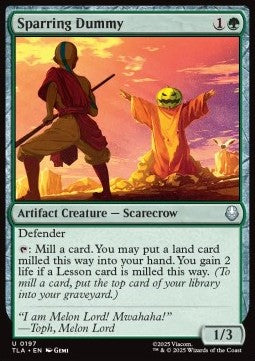 Sparring Dummy - Magic: The Gathering | Avatar: The Last Airbender (Uncommon) [TLA-197] - JotaCards - Tu Tienda de TCG