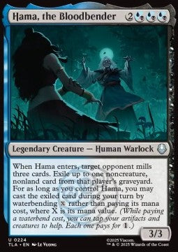 Hama, the Bloodbender - Magic: The Gathering | Avatar: The Last Airbender (Uncommon) [TLA-224] - JotaCards - Tu Tienda de TCG