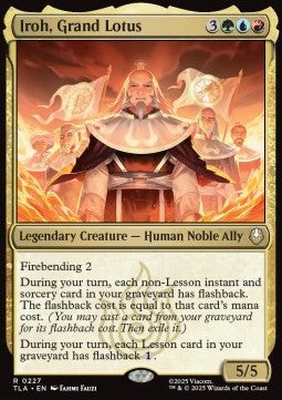 Iroh, Grand Lotus - Magic: The Gathering | Avatar: The Last Airbender (Rare) [TLA-227] - JotaCards - Tu Tienda de TCG