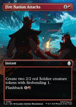 Fire Nation Attacks - Magic: The Gathering | Avatar: The Last Airbender: Extras (Uncommon) [XTLA-299] - JotaCards - Tu Tienda de TCG
