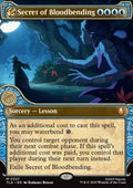 Secret of Bloodbending - Magic: The Gathering | Avatar: The Last Airbender: Extras (Mythic) [XTLA-337] - JotaCards - Tu Tienda de TCG