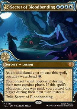 Secret of Bloodbending - Magic: The Gathering | Avatar: The Last Airbender: Extras (Mythic) [XTLA-337] - JotaCards - Tu Tienda de TCG