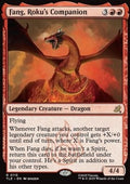 Fang, Roku's Companion (V.1) - Magic: The Gathering | Avatar: The Last Airbender: Eternal (Rare) [TLE-115] - JotaCards - Tu Tienda de TCG