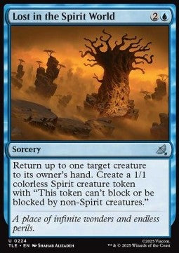 Lost in the Spirit World - Magic: The Gathering | Avatar: The Last Airbender: Eternal (Uncommon) [TLE-224] - JotaCards - Tu Tienda de TCG