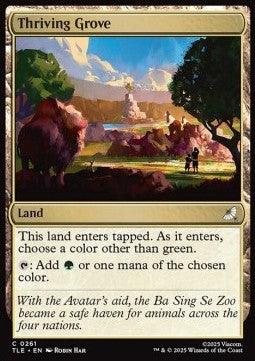 Thriving Grove - Magic: The Gathering | Avatar: The Last Airbender: Eternal (Common) [TLE-261] - JotaCards - Tu Tienda de TCG