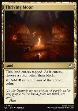 Thriving Moor - Magic: The Gathering | Avatar: The Last Airbender: Eternal (Common) [TLE-264] - JotaCards - Tu Tienda de TCG