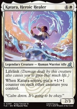Katara, Heroic Healer (V.2) - Magic: The Gathering | Avatar: The Last Airbender: Eternal (Uncommon) [TLE-269] - JotaCards - Tu Tienda de TCG