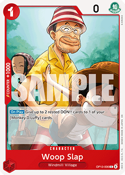 Woop Slap (OP13-006) - Carrying on his Will (Common) [OP13-006] - JotaCards - Tu Tienda de TCG