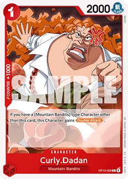 Curly.Dadan (OP13-009) - Carrying on his Will (Common) [OP13-009] - JotaCards - Tu Tienda de TCG