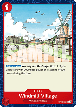 Windmill Village (OP13-022) - Carrying on his Will (Common) [OP13-022] - JotaCards - Tu Tienda de TCG