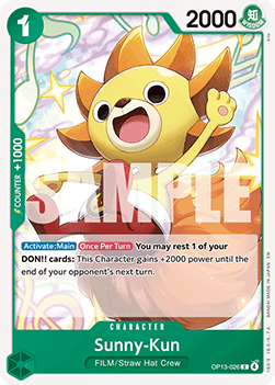 Sunny-Kun (OP13-026) - Carrying on his Will (Common) [OP13-026] - JotaCards - Tu Tienda de TCG