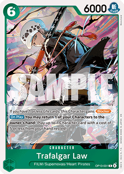 Trafalgar Law (OP13-031) - Carrying on his Will (Rare) [OP13-031] - JotaCards - Tu Tienda de TCG