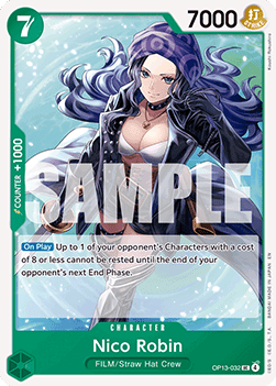 Nico Robin (OP13-032) - Carrying on his Will (Uncommon) [OP13-032] - JotaCards - Tu Tienda de TCG