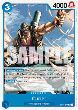 Curiel (OP13-044) - Carrying on his Will (Common) [OP13-044] - JotaCards - Tu Tienda de TCG