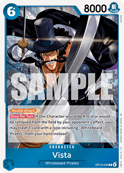 Vista (OP13-046) - Carrying on his Will (Rare) [OP13-046] - JotaCards - Tu Tienda de TCG