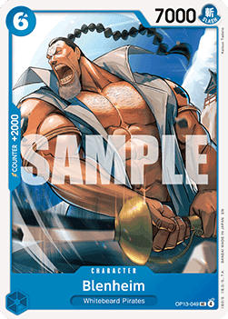 Blenheim (OP13-049) - Carrying on his Will (Uncommon) [OP13-049] - JotaCards - Tu Tienda de TCG