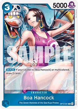 Boa Hancock (OP13-051) (V.1) - Carrying on his Will (Rare) [OP13-051] - JotaCards - Tu Tienda de TCG