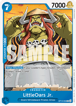 LittleOars Jr. (OP13-056) - Carrying on his Will (Common) [OP13-056] - JotaCards - Tu Tienda de TCG
