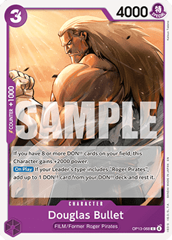 Douglas Bullet (OP13-068) - Carrying on his Will (Common) [OP13-068] - JotaCards - Tu Tienda de TCG
