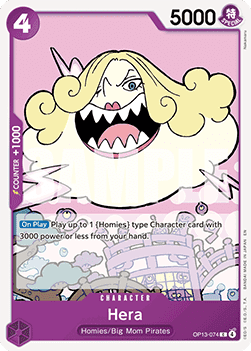 Hera (OP13-074) - Carrying on his Will (Common) [OP13-074] - JotaCards - Tu Tienda de TCG